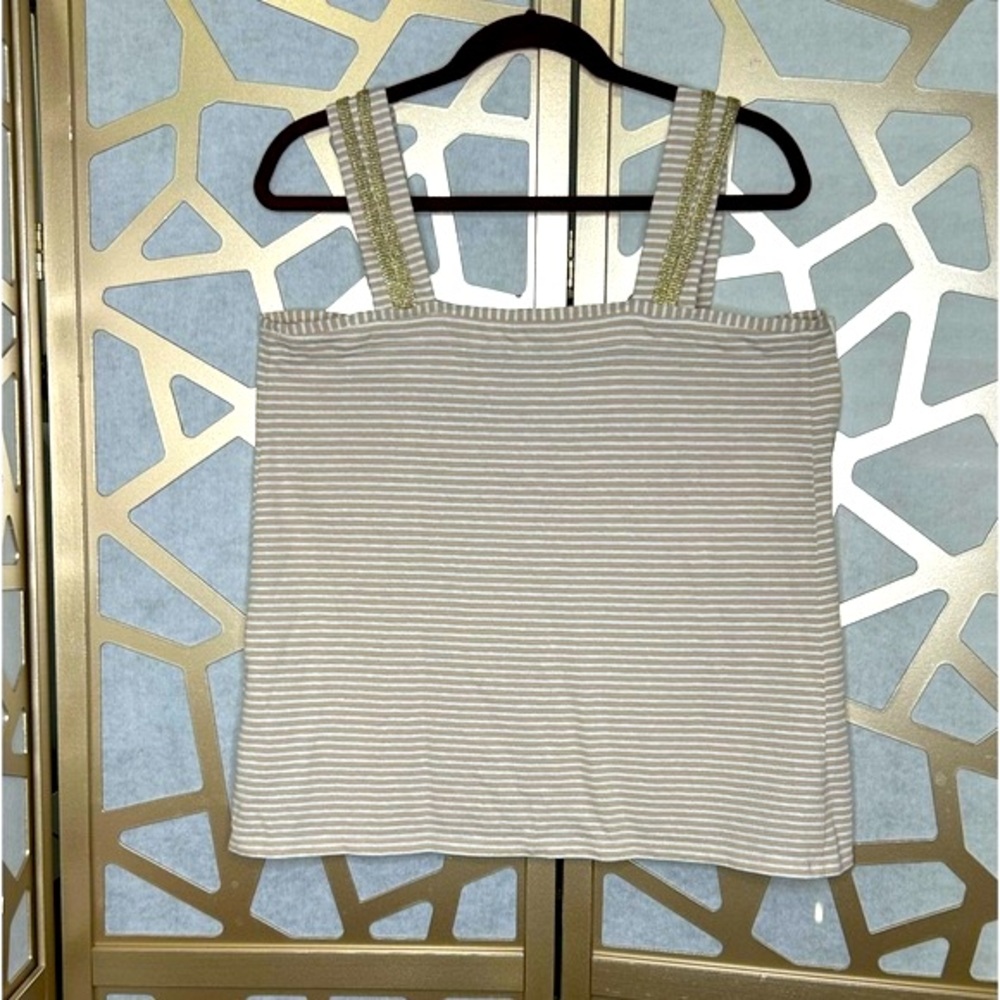 SOFT SURROUNDINGS STRIPED TANK TOP